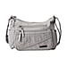 Multi Pocket Crossbody Bag with Zipper Closure and Adjustable Shoulder Strap (Size 30x20x11cm) - Grey