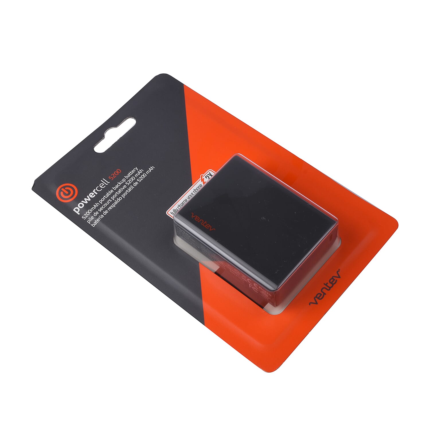 Mobile Charging Device - Ventev Powercell 5200 Gray UP