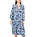 Nova of London Midi Leopard Print Tiered Dress in Aqua Colour (Size up to 20) (60x113cm)