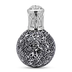 Black Mosaic Fragrance Lamp (Size 16x8cm)