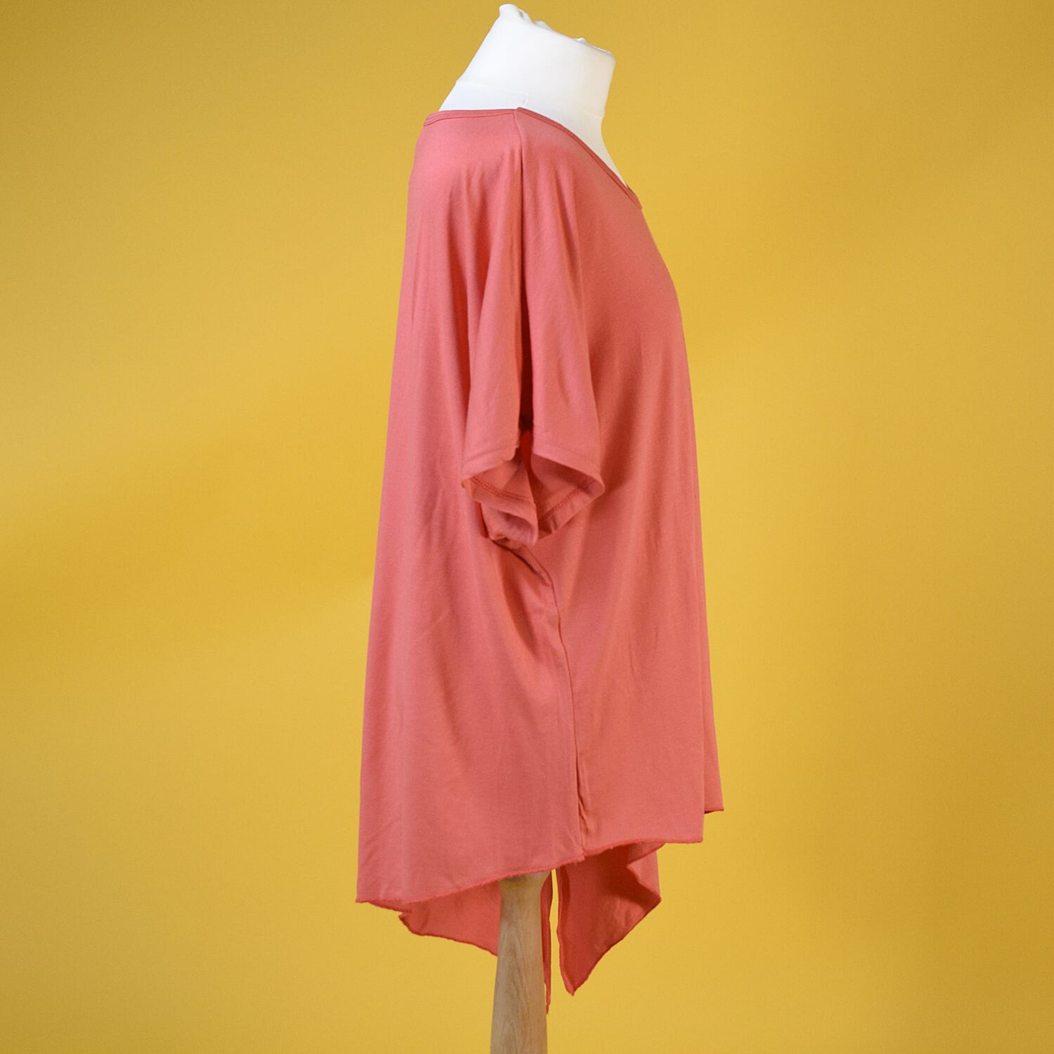 NOVA of London Black Scoop Neck Side Tie Top ( size up to 20 )