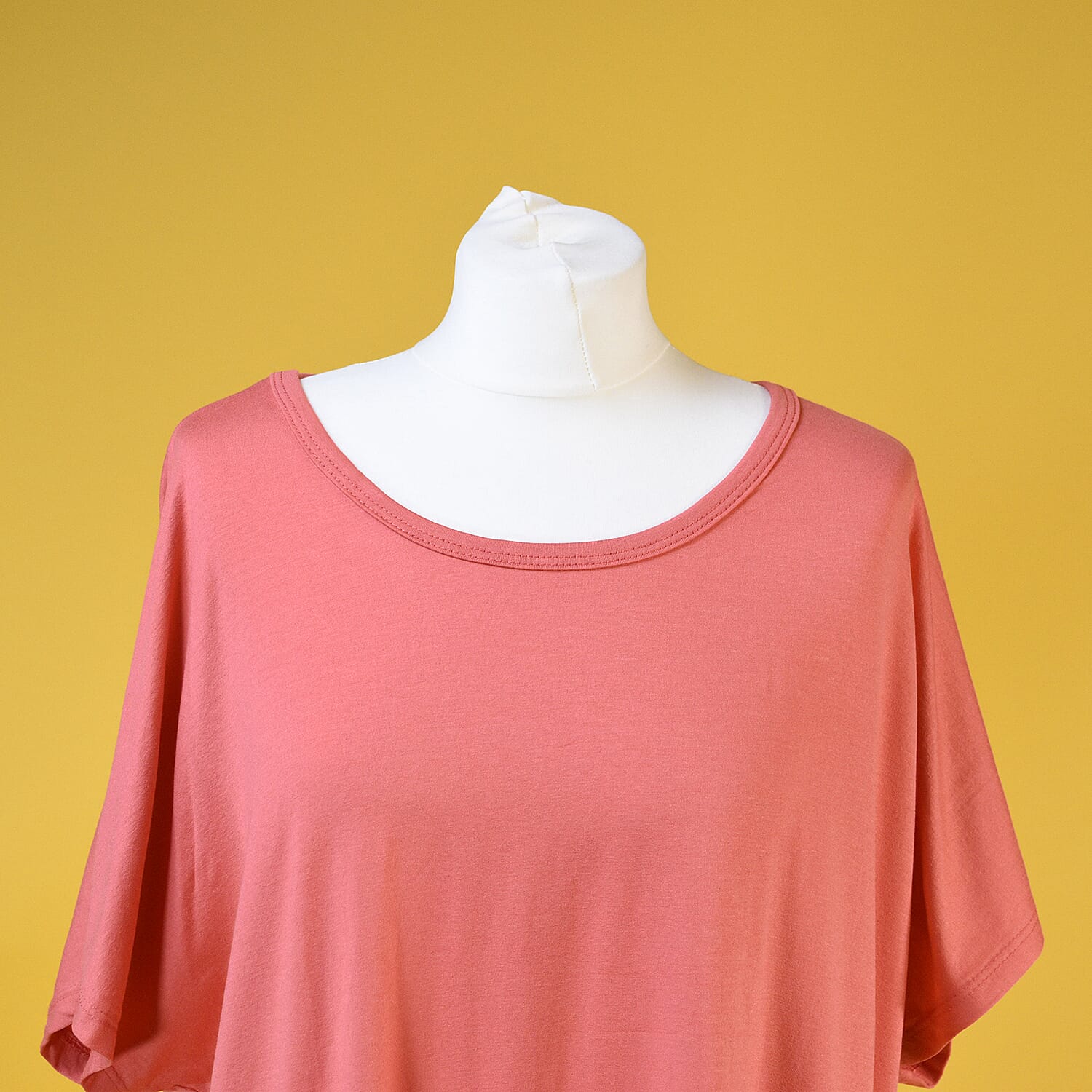 NOVA of London Black Scoop Neck Side Tie Top ( size up to 20 )