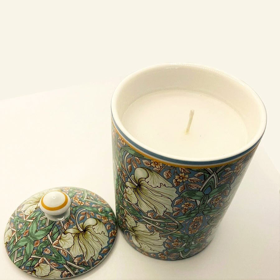 Lesser & Pavey William Morris Pimpernel Green Candle Jar (13X8 CM )