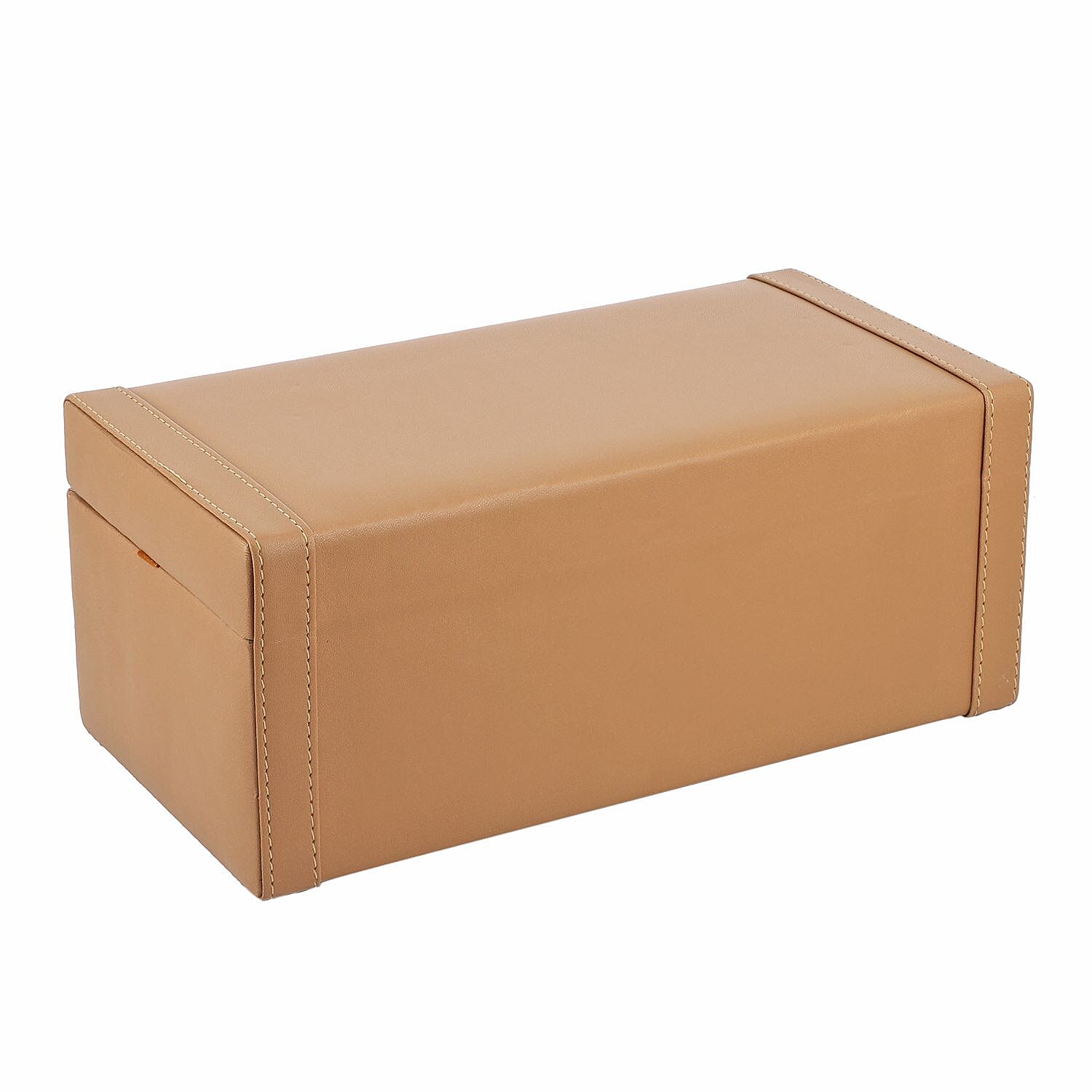 Jewellery Box with Multiple Storage Options - Beige