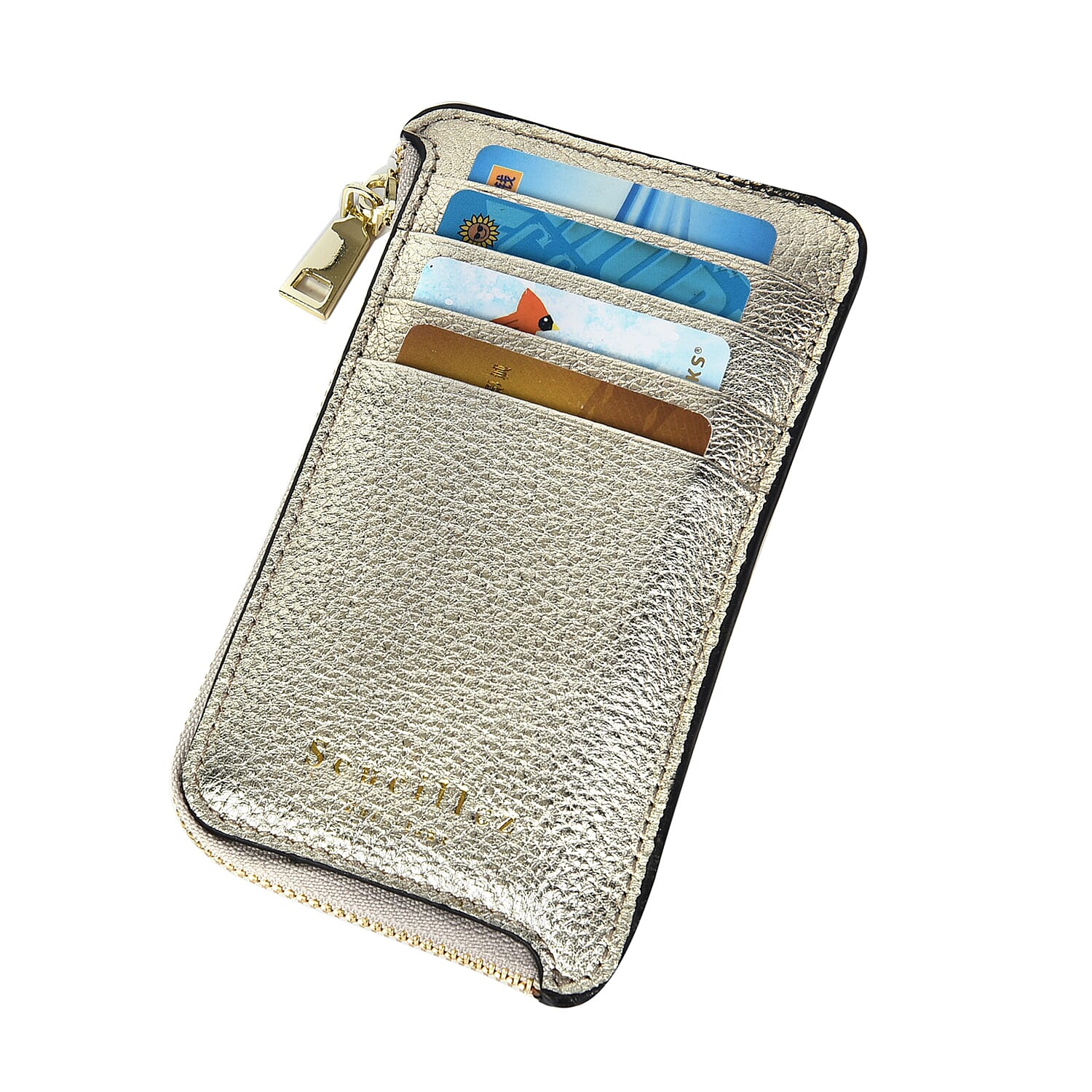 SENCILLEZ Gold Purse