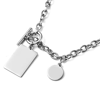 https://tjcuk.sirv.com/Products/62/4/6243095/Dog-Tag-Pendant-with-Chain-Size-21-in-Silver-Tone_6243095_2.jpg?w=342&h=342