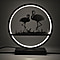 Table lamp colour Black Light source LED light source power: 24 watts material: silica gel alu