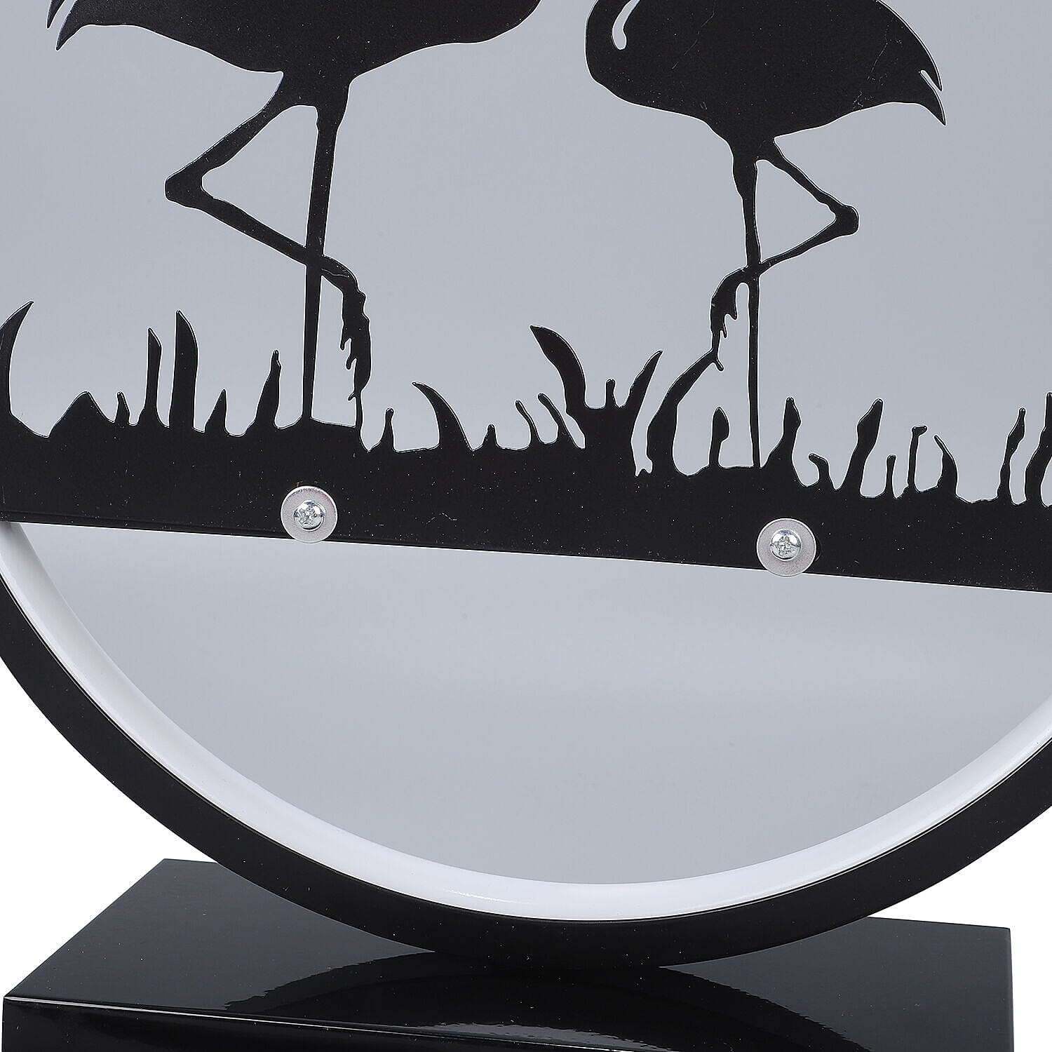 Circular Flamingo Pattern Table Lamp -Size 30x10x33inch