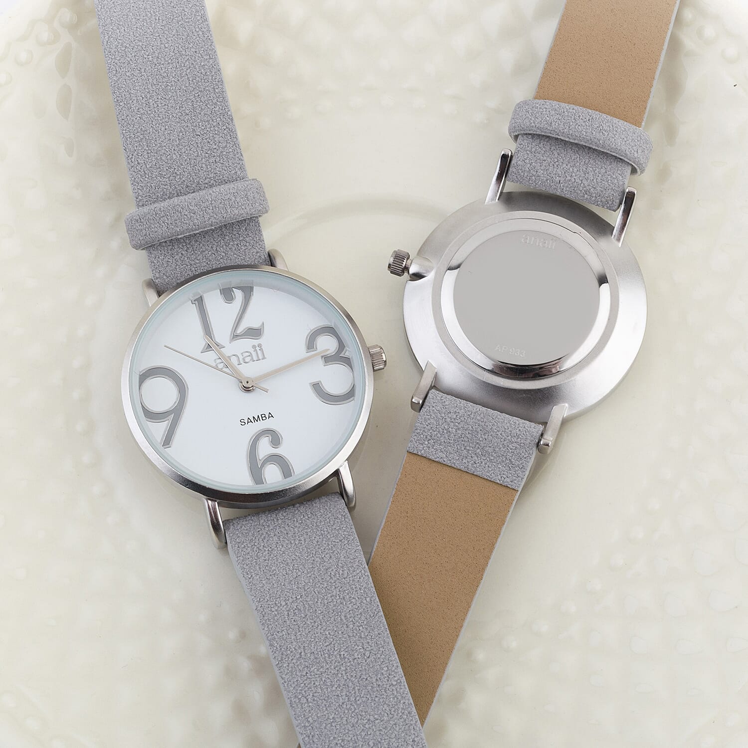 Personalised Engravable ANAII Samba Grey Watch