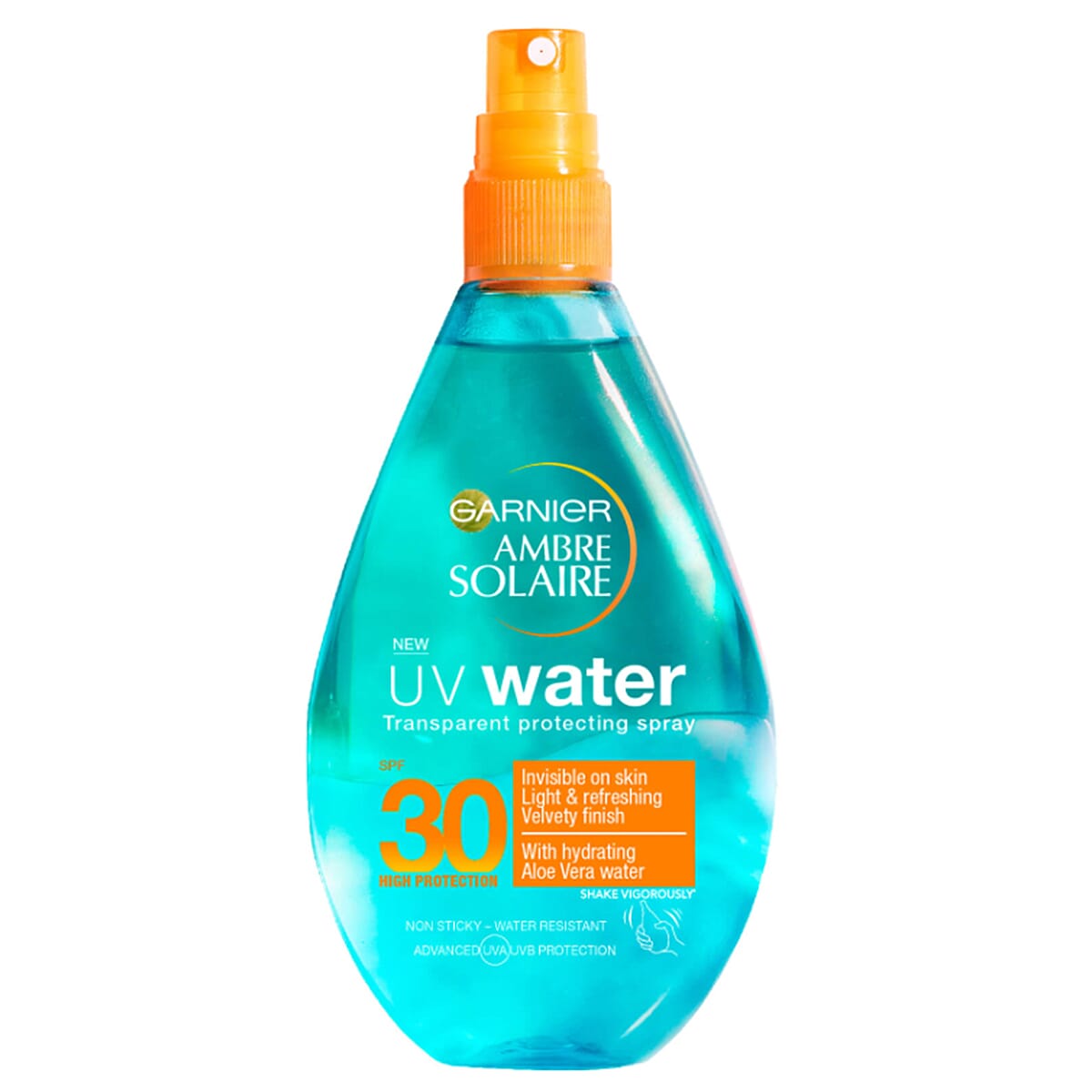 Garnier Ambre Solaire UV Water Transparent Protecting Spray SPF 30  - 150ml