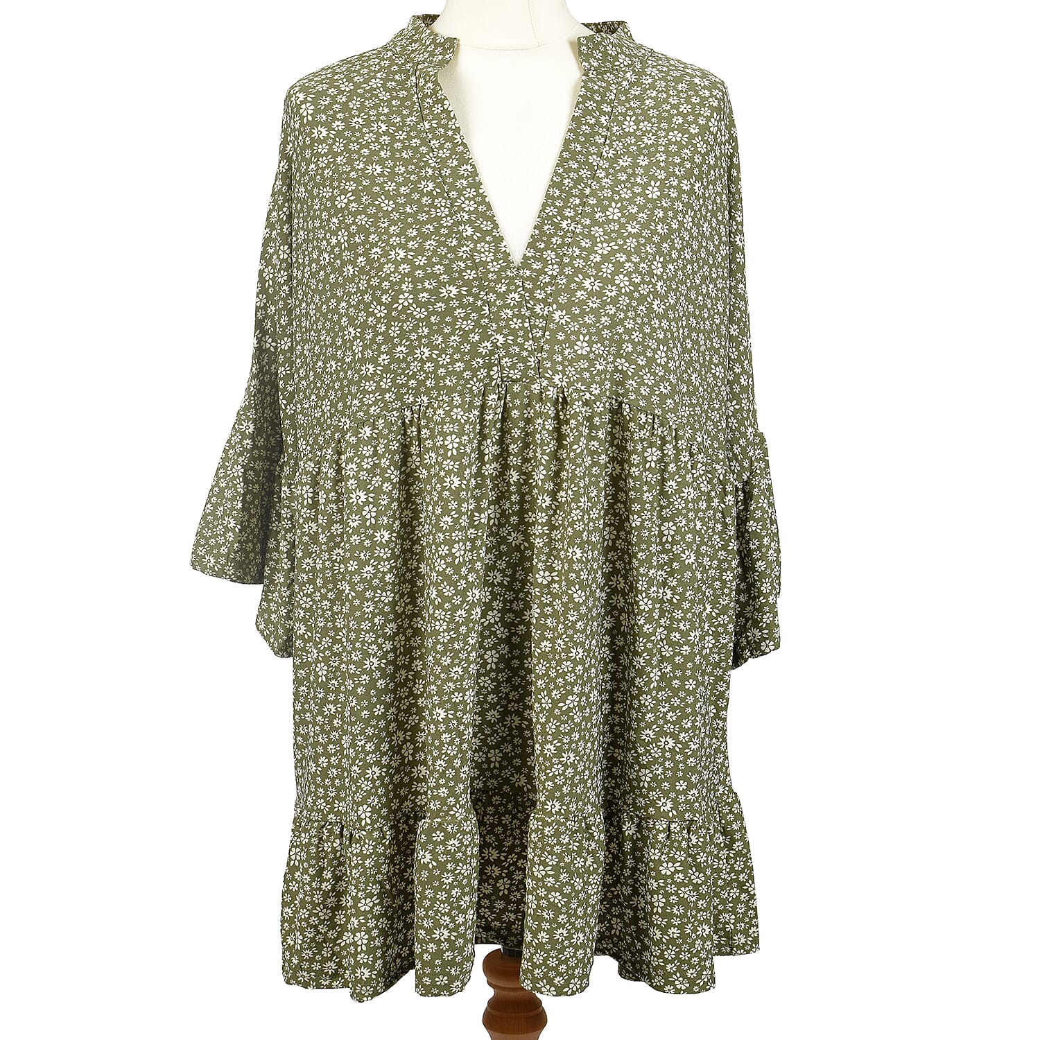 Nova of London V Front Smock Top - Navy