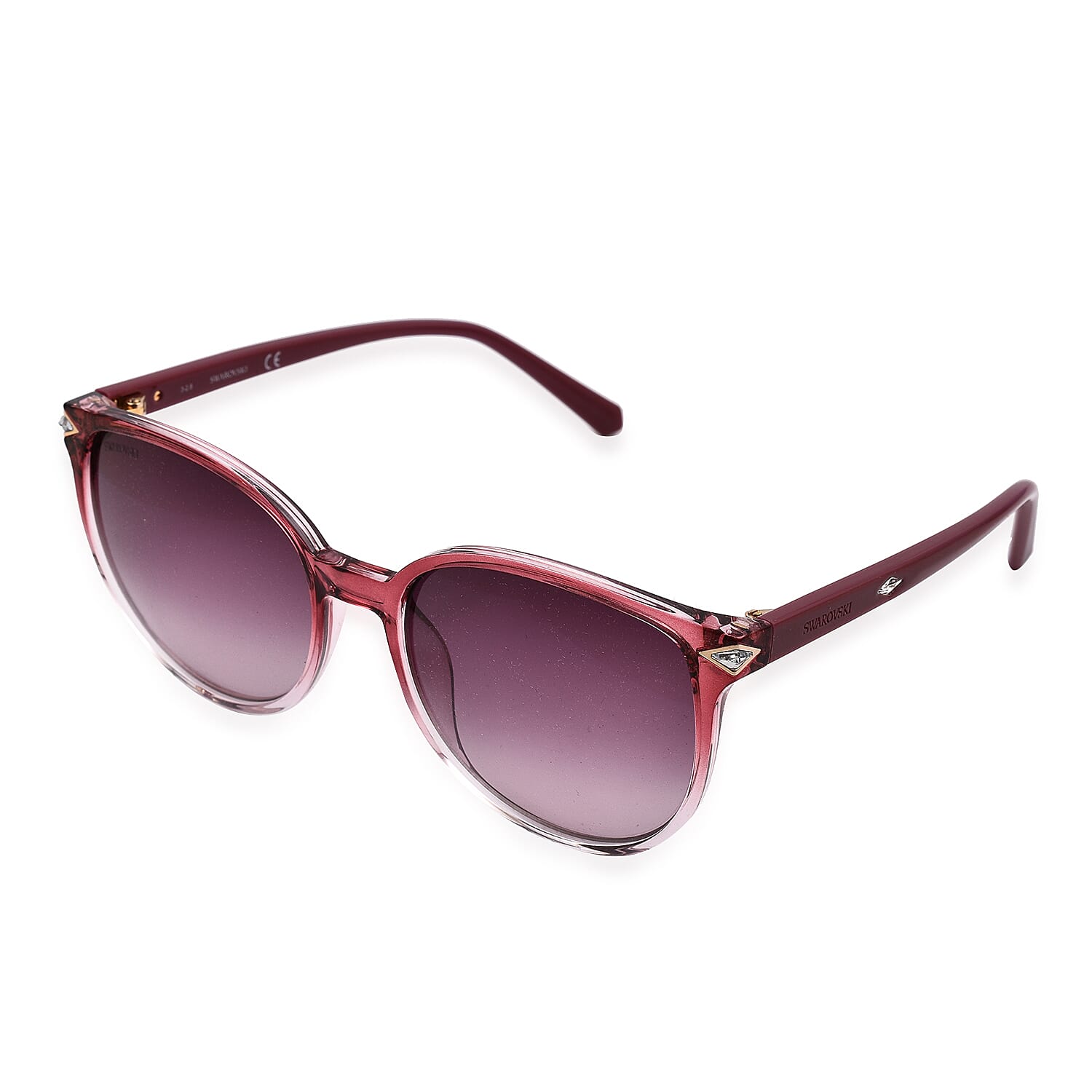 Purple Cat-Eye Sunglasses