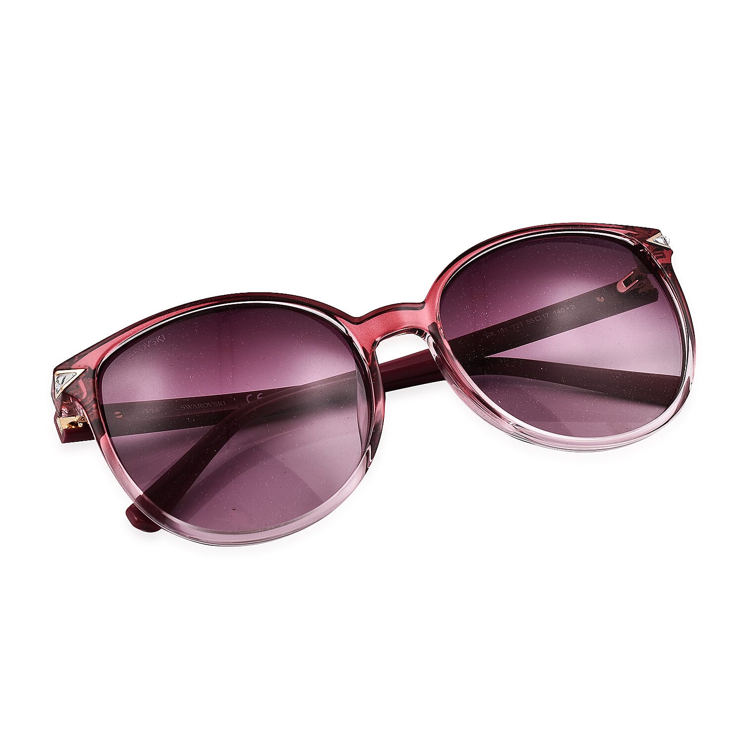Purple Cat-Eye Sunglasses