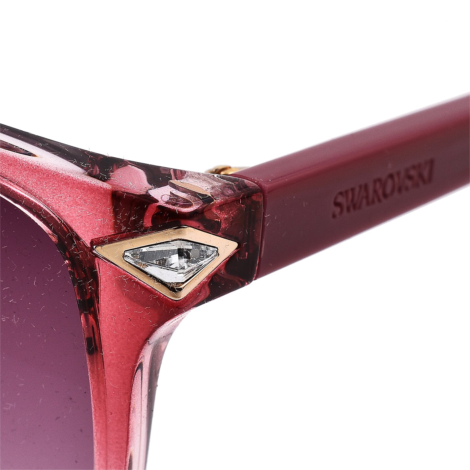 Purple Cat-Eye Sunglasses