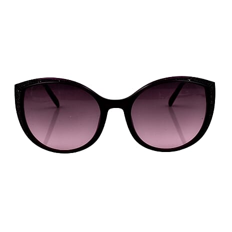 Women Purple Cat Eye Sunglasses