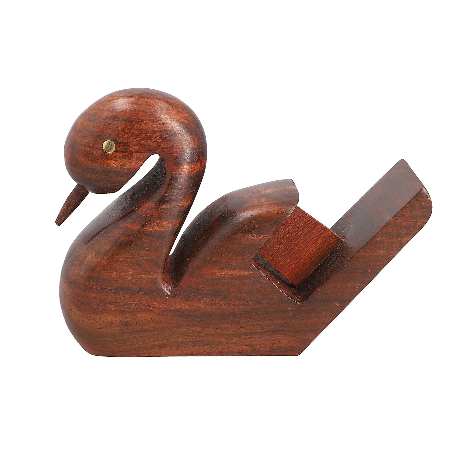 Set of 4 - Handcrafted Duck Wooden Coaster (Size 18x13x11Cm)