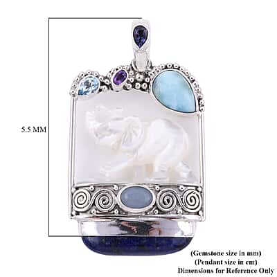 Révéler-Guérison Chakra Tigres Œil Gemstone Elephant Pendentif Collier Longue Chaîne Amagogo Révéler-Guérison Chakra Tigres Œil Gemstone Elephant Pendentif Collier Longue Chaîne Amagogo