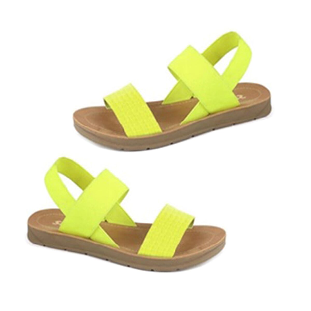 Sandals Yellow Strap Sandals (Size 5)