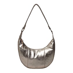 Assots London Layla Genuine Leather Hobo Shoulder Bag - Rose Gold