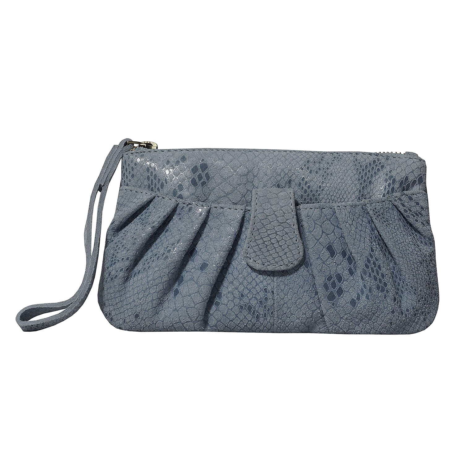 ASSOTS LONDON Darcy Genuine Pebble Grain Leather Hobo Shoulder Bag - Black