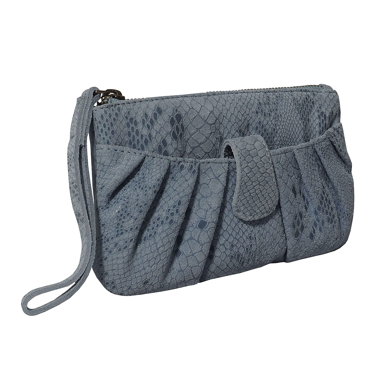 ASSOTS LONDON Darcy Genuine Pebble Grain Leather Hobo Shoulder Bag - Black