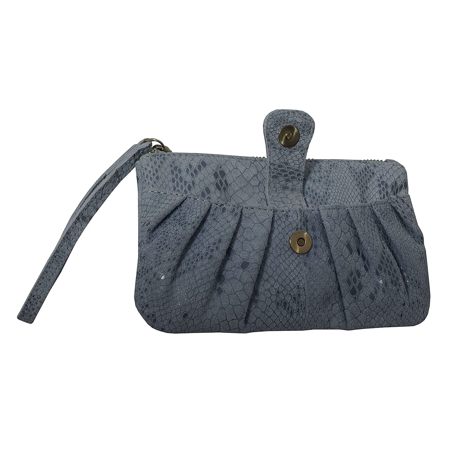 ASSOTS LONDON Darcy Genuine Pebble Grain Leather Hobo Shoulder Bag - Black