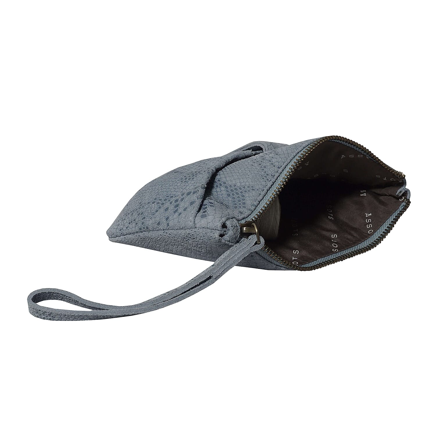 ASSOTS LONDON Darcy Genuine Pebble Grain Leather Hobo Shoulder Bag - Black