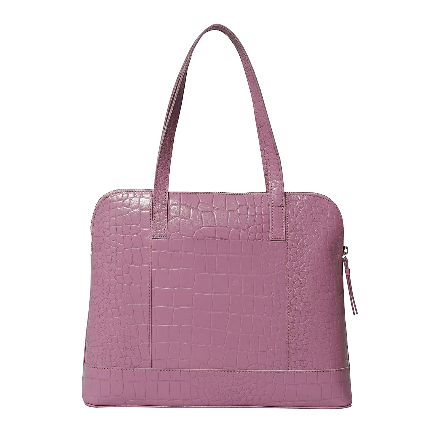 EVA Genuine Leather Croc Tote Handbag