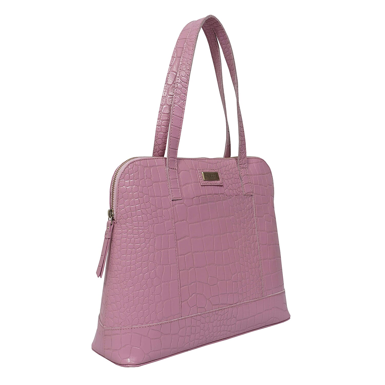 EVA Genuine Leather Croc Tote Handbag