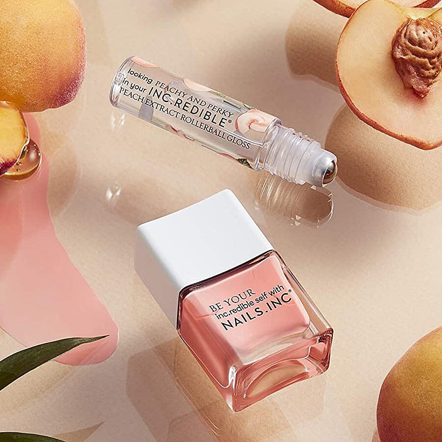 Nails Inc: Peachy & Perky Duo 14ML/7ML