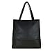 Assots London SIENNA Croc Leather Tote Bag in Black (Size 38x13x35 Cm)