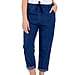 Nova of London Cotton Drawstring Trousers in Navy Blue Size up to 18