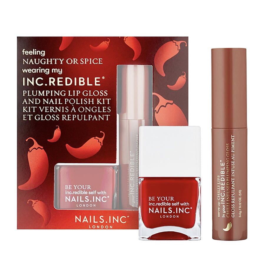 Nails Inc: Chilli Lips & Nail Polish - 14ML/3.4G