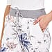 NOVA OF LONDON Flower Print Jersey Trousers (Size up to 16) in Cream