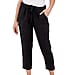 NOVA of London Linen Trousers in Black (Size 8-14)