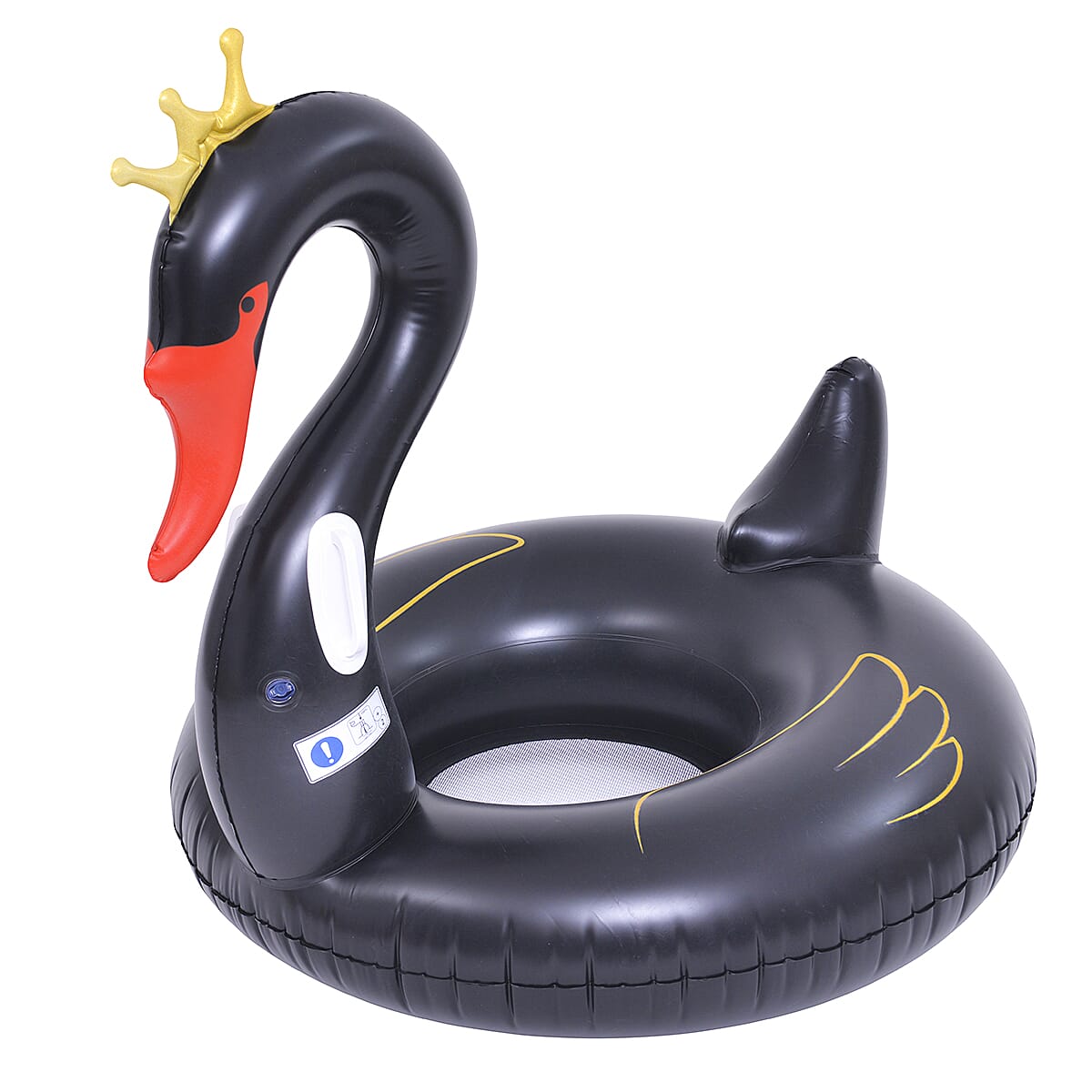 Black Swan Water Sofa in Black and Red