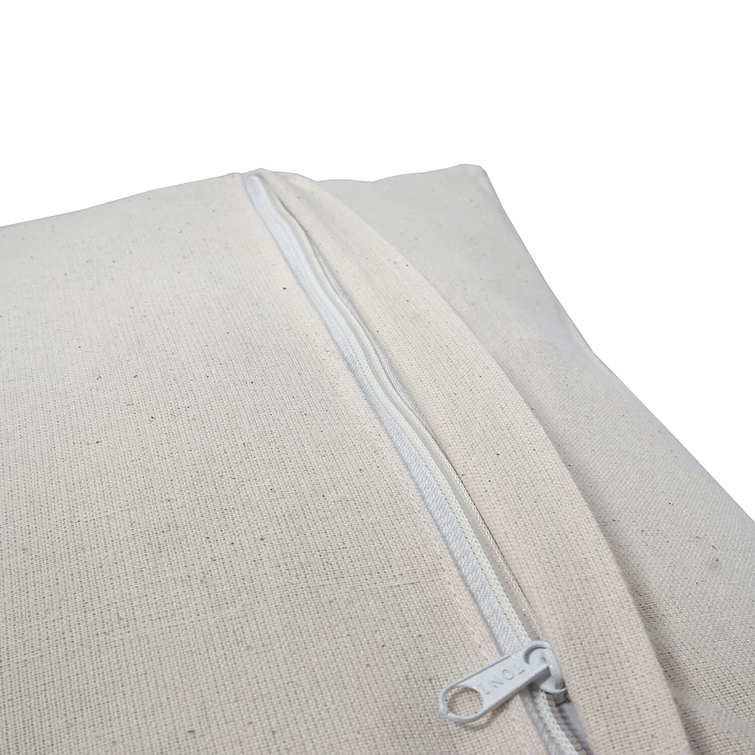 Assots London Handmade 100% Cotton Embroidered Cushion Cover (Size 45 cm) - Green - Brown