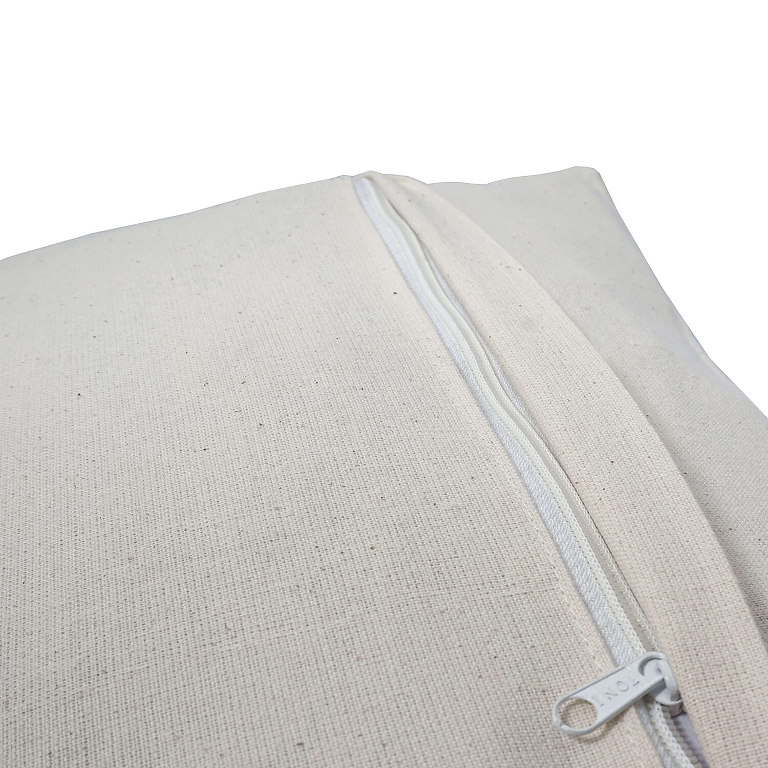 Assots London Handmade 100% Cotton Embroidered Cushion Cover (Size 45 cm) - Pink & Purple