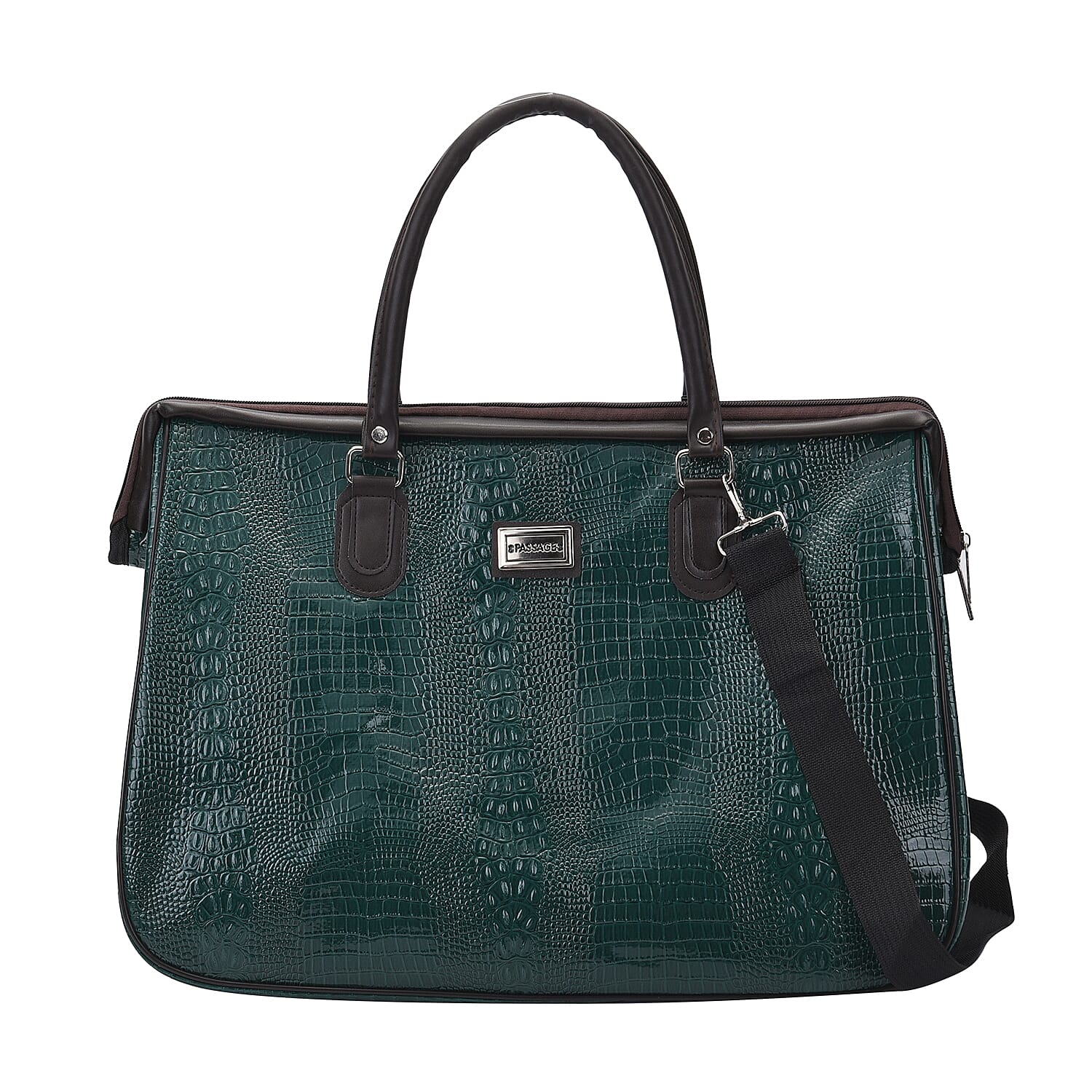 TLV order lifestyle Color Black Crocodile size/Profile Middle travel bag wall (exterior) Semi-PU Lining (interior) polyester