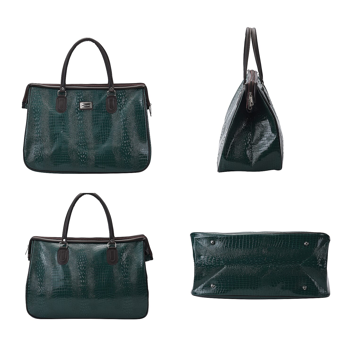 TLV order lifestyle Color Black Crocodile size/Profile Middle travel bag wall (exterior) Semi-PU Lining (interior) polyester