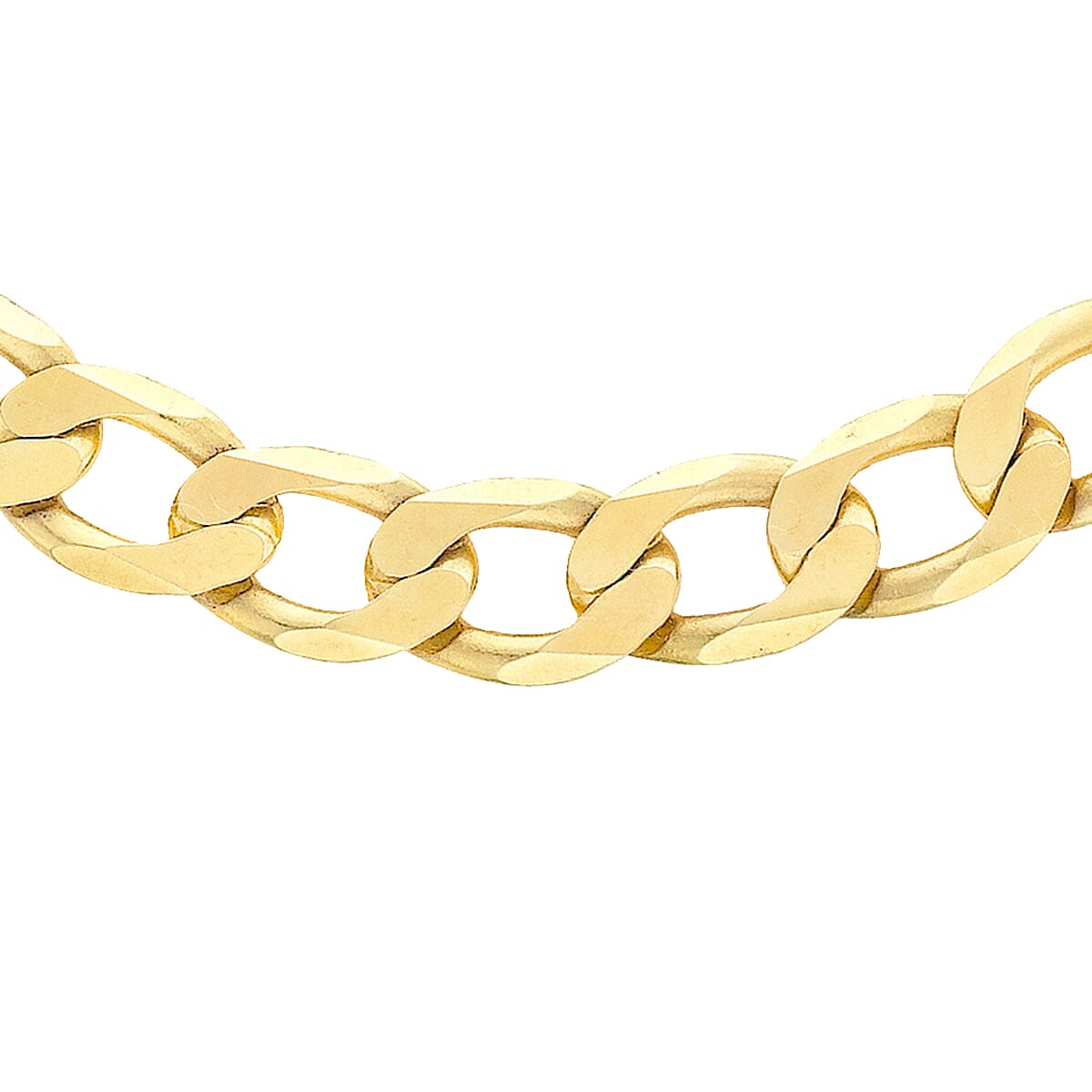 One TIme Close Out- 1 Ounce Gold- 9K Yellow Gold Curb Necklace (Size - 20),  Gold Wt. 33.2 Gms