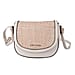 Lock Soul Faux Leather Convertible Bag - Beige