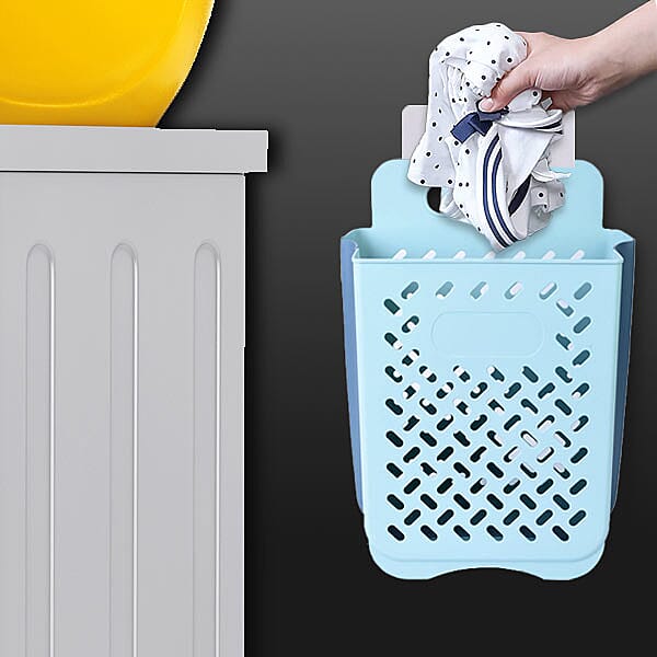 Multipurpose Collapsable Smart Storage Unit - Laundry - Stationary - Kitchen - DIY (Size-49x35x25Cm) - Blue