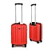 Close Out Deal- 21 Inch Carry On Luggage Lightweight ABS Shell 4 Wheel Spinner Suitcase - Red