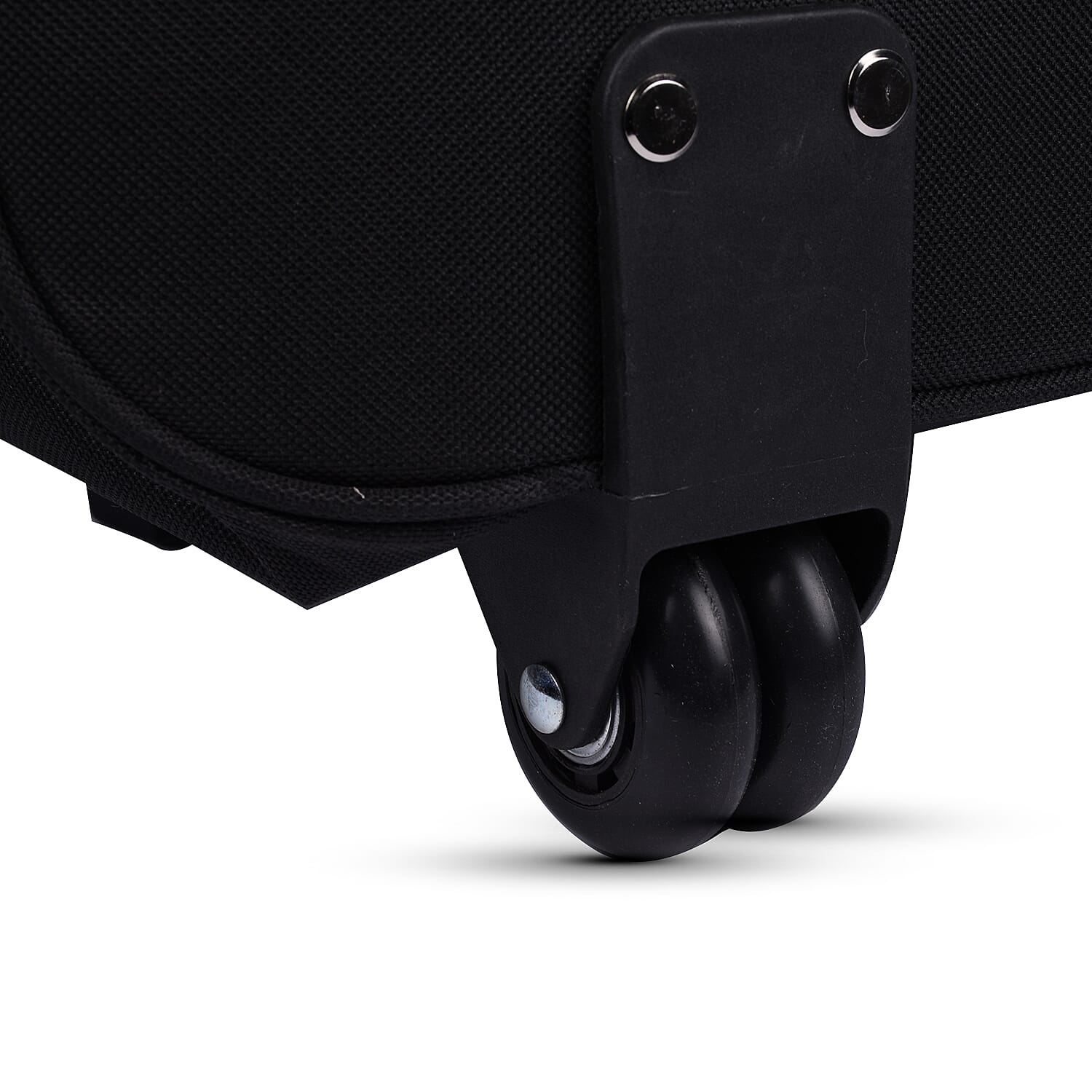 Black and Red Cabin Bag with Extendable Arms (Size 41x42x19 Cm)