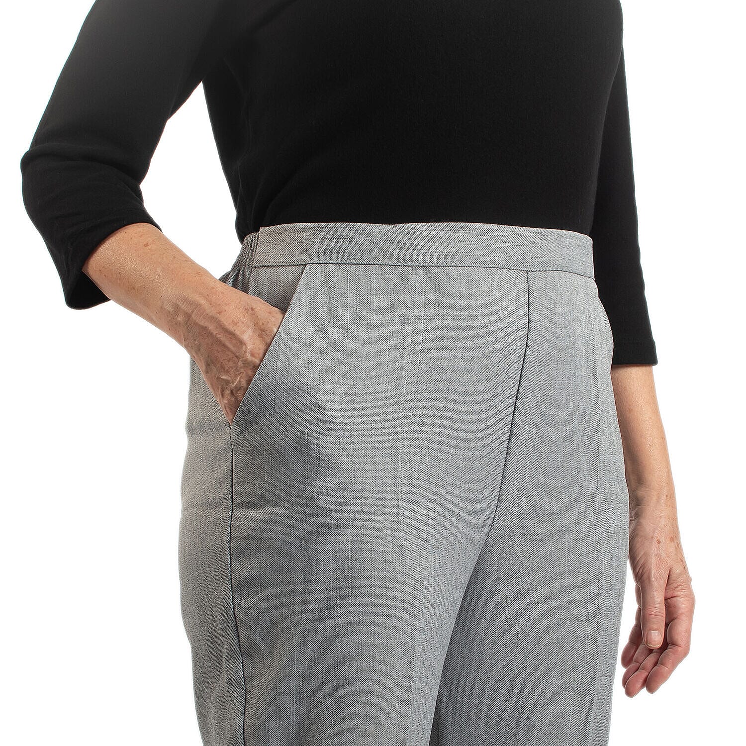 Grey summer hot sale trousers