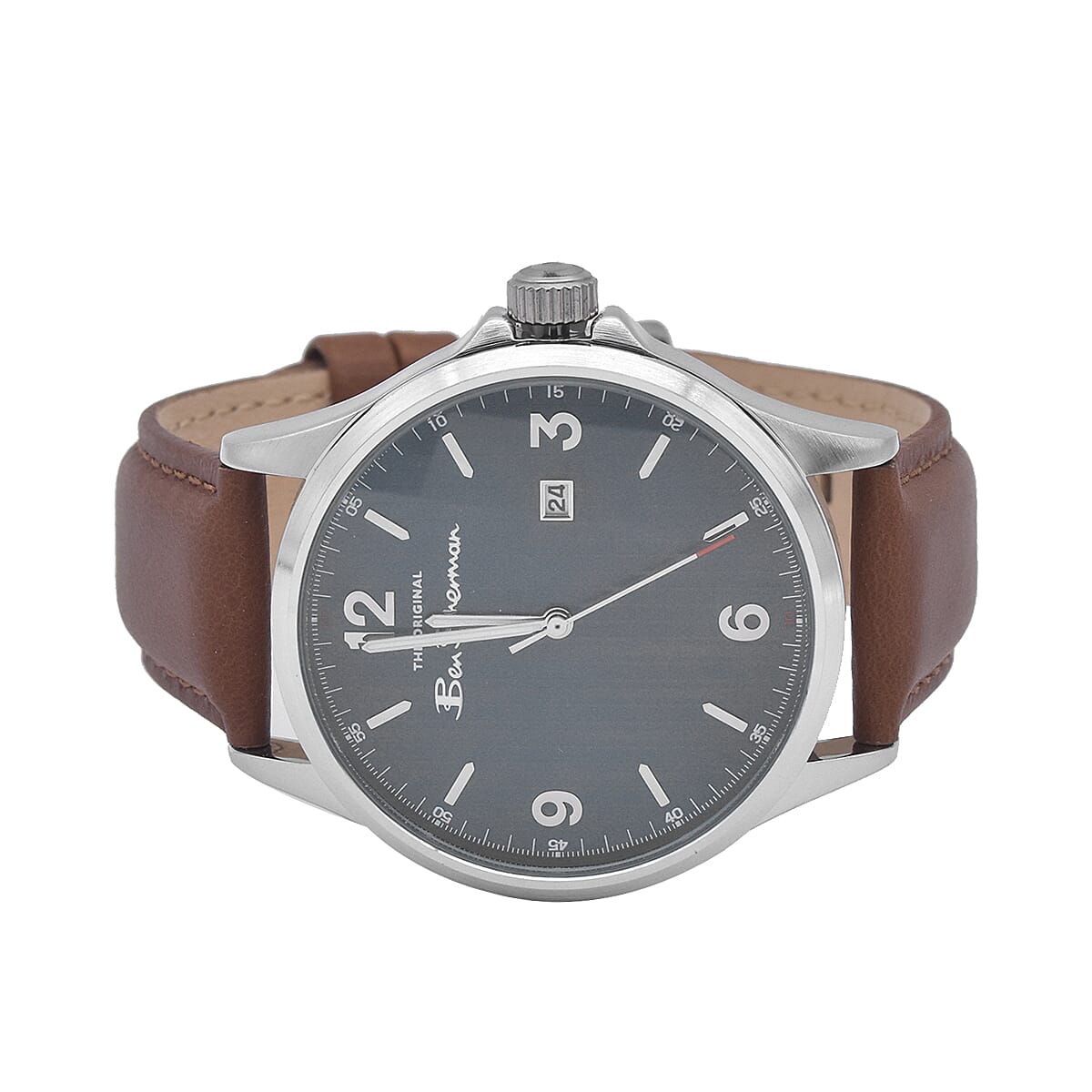 Ben Sherman Water Resistant Watch with Blue Dial and Tan Colour Strap