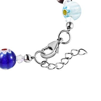https://tjcuk.sirv.com/Products/62/5/6254278/Multi-Colour-Murano-Glass-Inspired-Bracelet-with-Simulated-Diamond-Bea_6254278_3.jpg?w=342&h=342