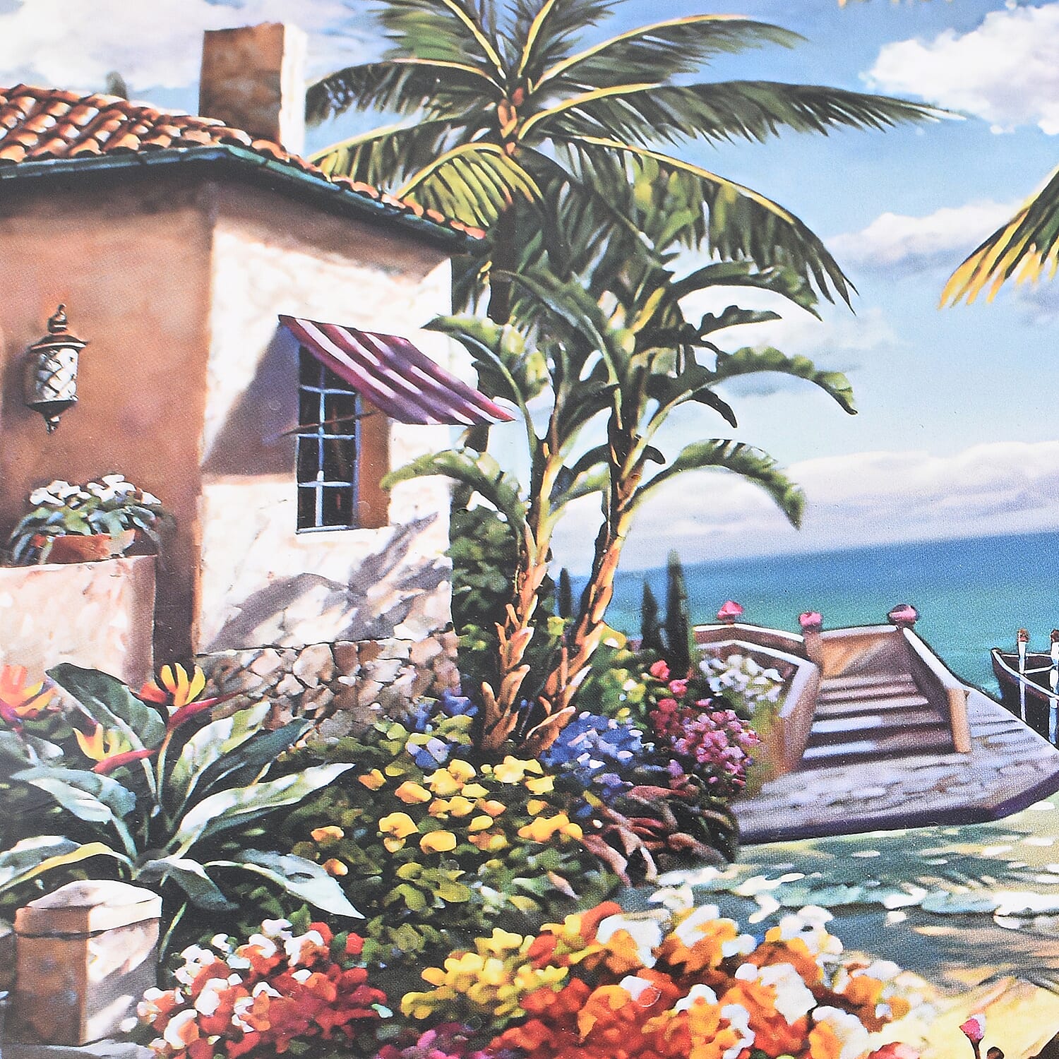 Huadada 1000 Piece Jigsaw Puzzle - Seaside Bungalow