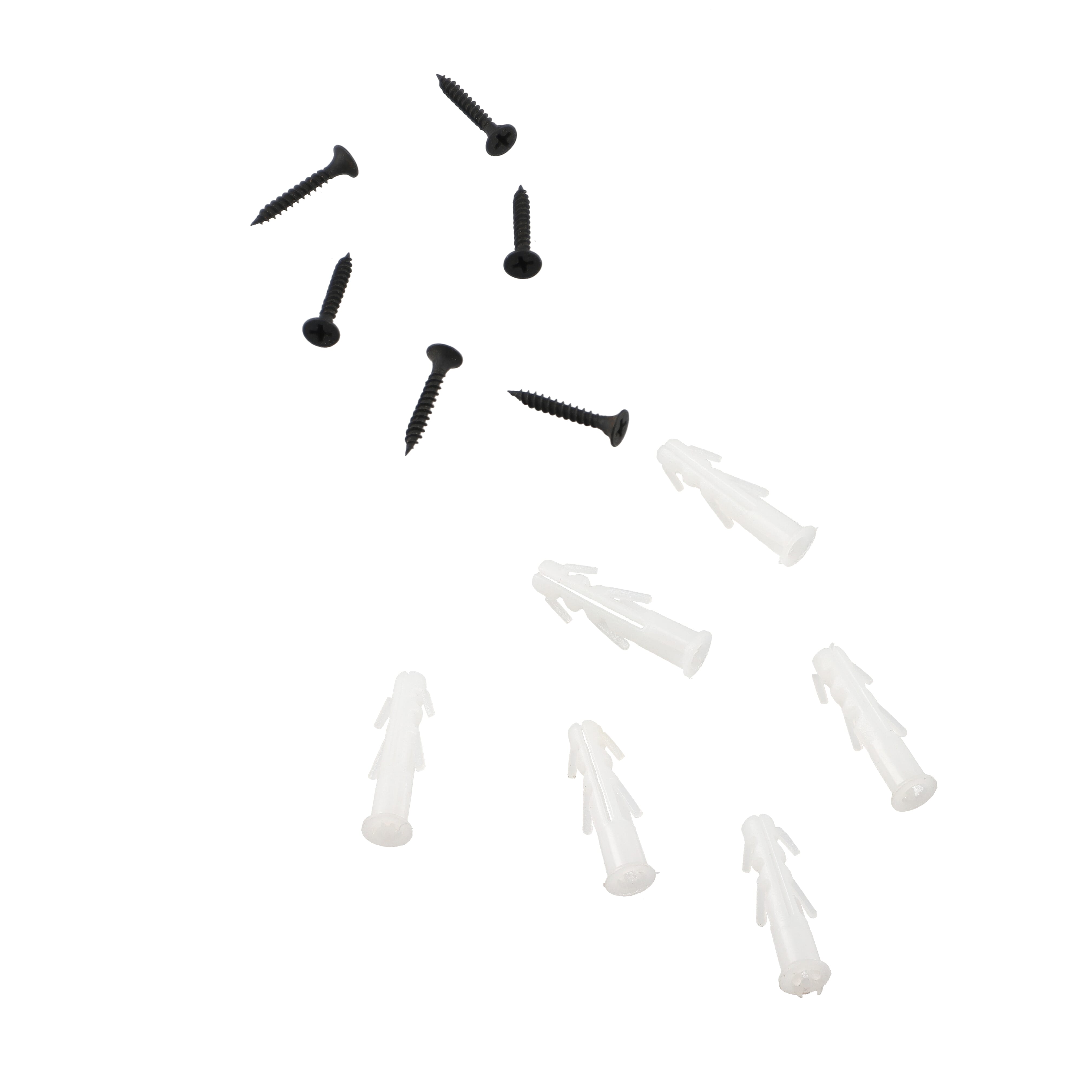 Decorative Set of 3 - Sequential Square Shelves (Size 26x26x10Cm, 21x21x10Cm & 16x16x10Cm) - White, Red & Pink